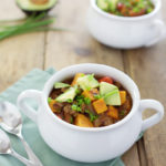 Slow Cooker Sweet Potato Chili | BourbonandHoney.com