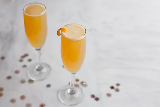 Bourbon and Honey French 75 | BourbonandHoney.com -- Sparkly and delicious! This Bourbon and Honey French 75 cocktail is perfect for celebrating!