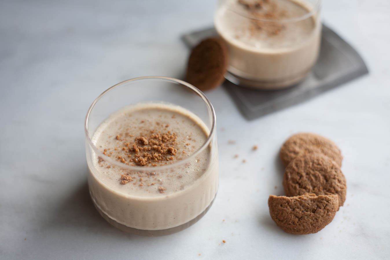 Bourbon and Honey Gingerbread Eggnog 