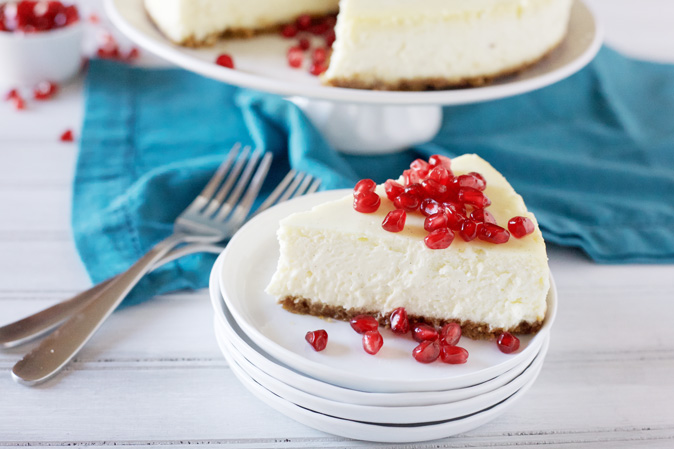 Vanilla Bean Cheesecake | BourbonandHoney.com