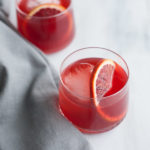 Blood Orange Negroni | BourbonandHoney.com -- This delicious Blood Orange Negroni is citrusy, light and the perfect cocktail to brighten your winter.