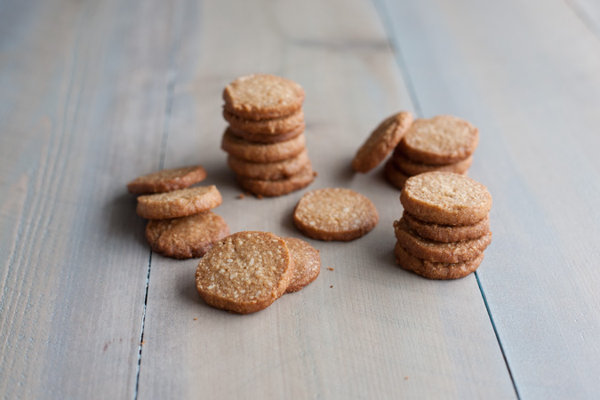 Brown Sugar Cashew Cookies | BourbonandHoney.com -- These crispy, crunchy, buttery and salty cashew cookies pair perfectly with coffee for an afternoon treat or ice cream for dessert!