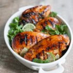 Bourbon and Honey Cilantro Lime Chicken | BourbonandHoney.com -- This make-ahead Bourbon and Honey Cilantro Lime Chicken is a flavorful twist on an old favorite and perfect for a weeknight dinner or weekend party!