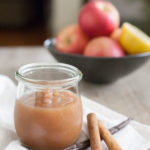 Bourbon and Honey Slow Cooker Apple Butter | Bourbonandhoney.com -- Perfectly sweet, cinnamon-y and delicious, this super easy Slow Cooker Apple Butter is spiked with bourbon and honey for a tasty twist on a fall favorite.