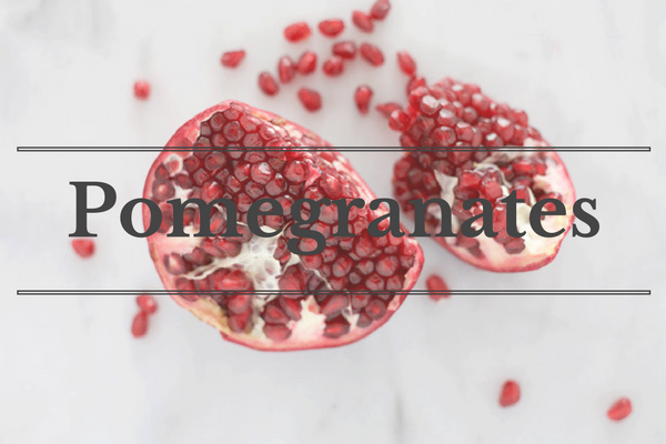 What's in Season: November - Pomegranates | BourbonandHoney.com