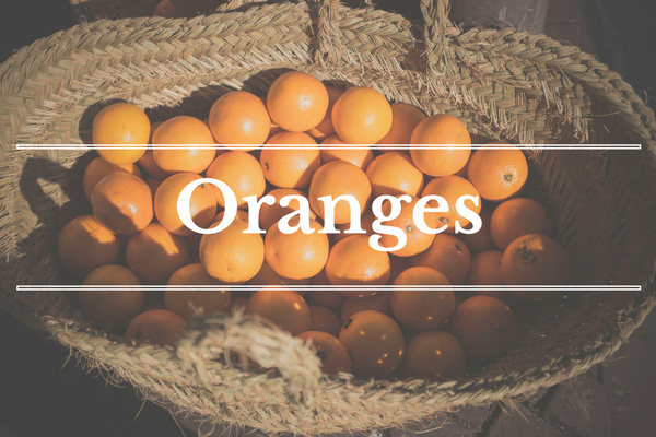 What's in Season: January - Oranges | BourbonandHoney.com