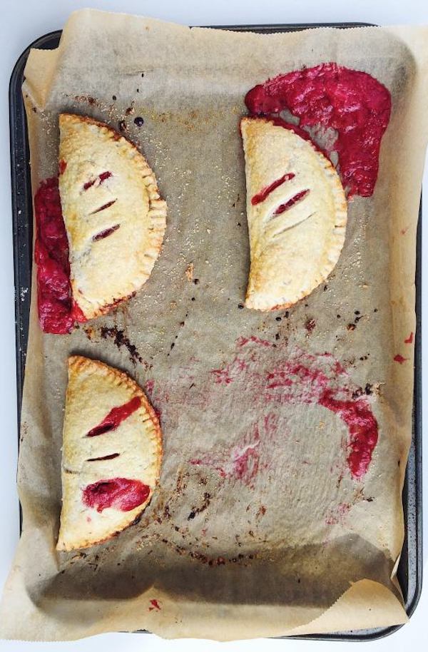 Vanilla Bean, Red Berry and Rhubarb Hand Pies | Parsnip and Pastries