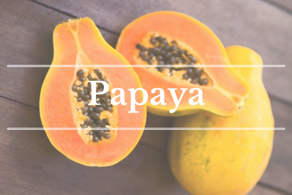 What's in Season: March - Papaya | BourbonandHoney.com
