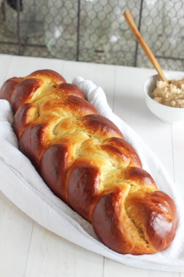 Challah-with-Cinnamon-Honey-Butter | Gather for Bread
