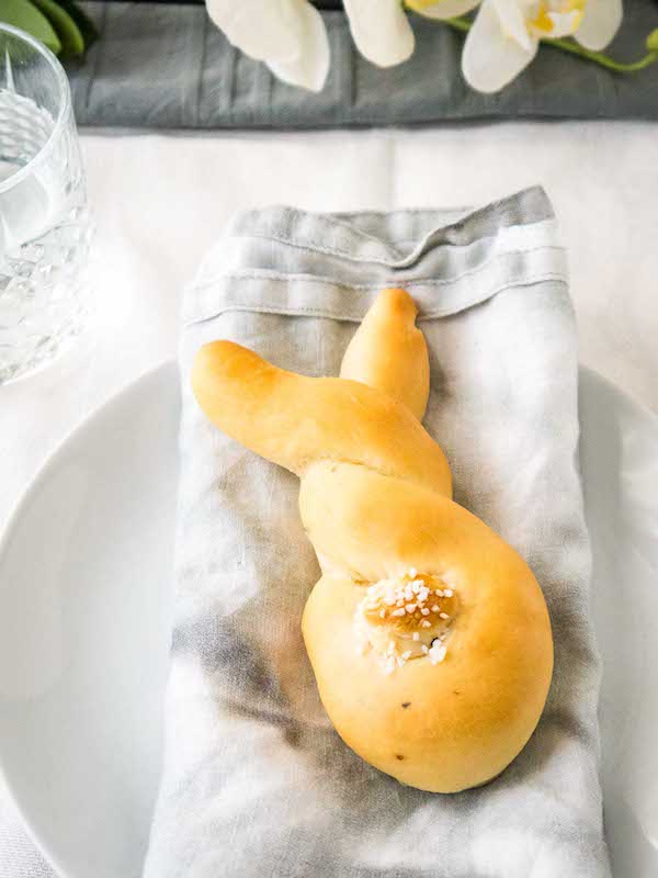 HOMEMADE EASTER BUNNY ROLLS | Plated Cravings