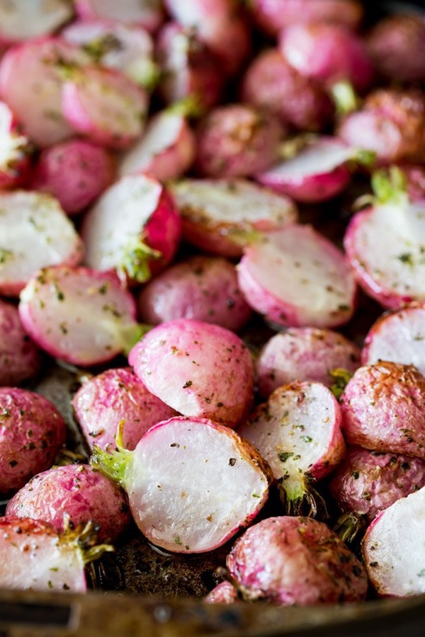 Roasted Radishes | Sprinkles and Sprouts