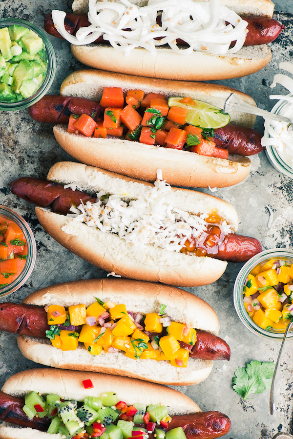 Tropical Hot Dog Bar | The View from Great Island