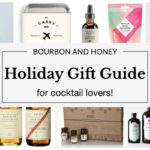 Bourbon and Honey Holiday Gift Guide for Cocktail Lovers | BourbonandHoney.com -- From copper Moscow Mule cups to cocktail kits and a boozy advent calendar, this 2017 Holiday Gift Guide has something for every cocktail lover in your life!